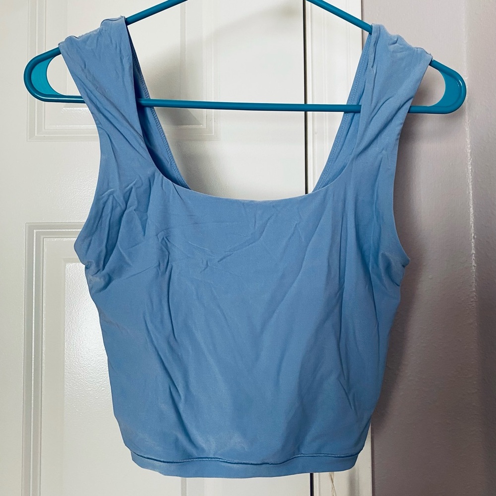 Aerie Light Blue Crop Top